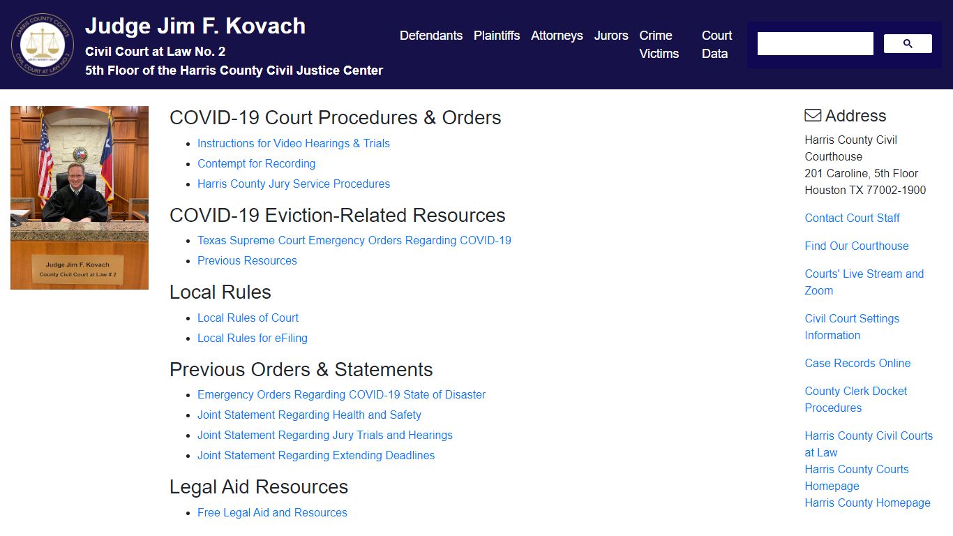 Harris County Civil Court at Law No. 2
